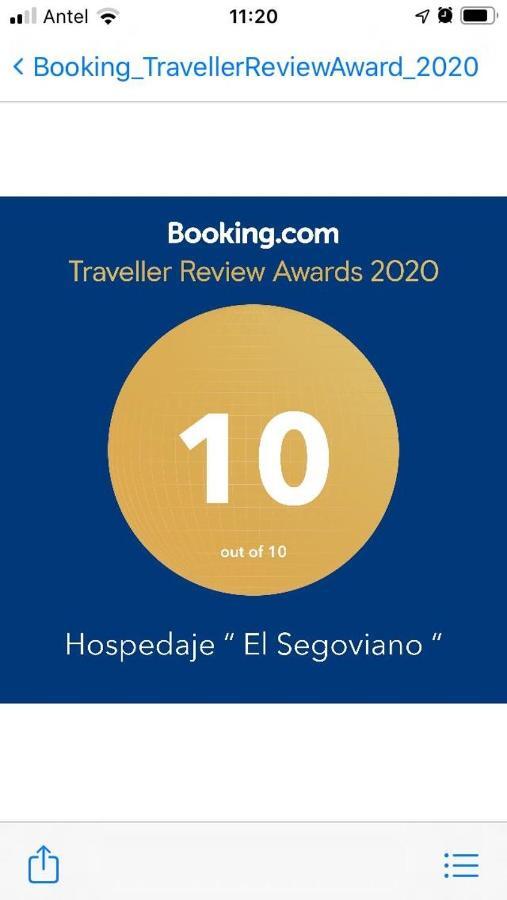Hospedaje “ El Segoviano “ Carmelo Ngoại thất bức ảnh